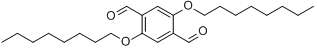 2,5-二辛氧基对苯二甲醛分子式结构图