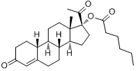 己酸各司孕甾醇;己酸各司孕甾醇;分子式结构图