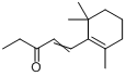 β-甲基紫罗兰酮;1-(2,6,6-三甲基)-1-环己烯-1-戊烯-3-酮;分子式结构图