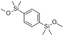 1,4-二(甲氧二甲基硅烷基)苯分子式结构图
