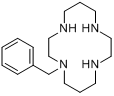 1-苄基-1,4,8,11-四氮环十四烷分子式结构图