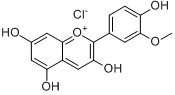 氯化芍药素;芍药素PN分子式结构图