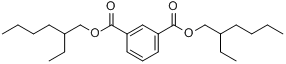 间苯二甲酸二(2-乙基己基)酯;间苯二甲酸二辛酯分子式结构图