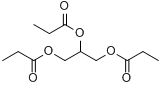 三丙酸甘油酯分子式结构图