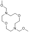 N,N-双(甲氧基甲基)二硫唑嘌呤-12-冠-4分子式结构图