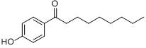 4'-羟基苯壬酮分子式结构图