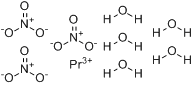 三硝酸镨五水;三硝酸镨五水合物分子式结构图
