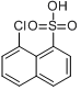 8-氯萘-1-磺酸;8-氯萘磺酸二水合物分子式结构图