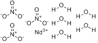 硝酸钕五水分子式结构图