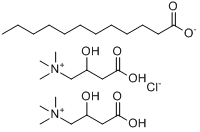 (±)-邻-月桂酰肉桂碱氯化物分子式结构图