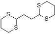 2,2'-乙烯双(1,3-二噻烷)分子式结构图