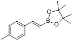 4-甲基-β-苯乙烯基硼酸频哪醇酯;4-甲基-苯乙烯基硼酸频哪酯;4-甲基-Β-苯乙烯基硼酸频哪醇酯;4-甲基-Β-苯分子式结构图