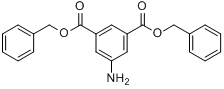 5-氨基间苯二甲酸二苄酯;5-氨基异酞酸二苄酯;5-氨基间苯二甲酸二苄酯;5-氨基间苯二甲酸二苄酯,96%分子式结构图