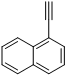 1-乙炔基萘分子式结构图