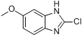 2-氯-5-甲氧基苯并咪唑;2-氯-5-甲氧基苯并咪唑;2-氯-5-甲氧基苯并咪唑,94%分子式结构图
