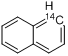 萘-1-14C分子式结构图