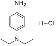 N,N-二乙基-1,4-苯甲氢氧氯酸酯分子式结构图