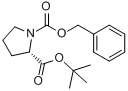 Z-脯氨酸叔丁基酯分子式结构图