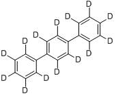 对三联苯-d14;氘代三联苯;分子式结构图