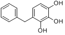 2,3,4-三羟基二苯甲烷;4-苯甲基焦酚分子式结构图