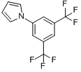 1-[3,5-双(三氟甲基)苯基]吡咯分子式结构图