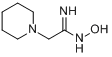 2-哌啶基羟基乙脒分子式结构图