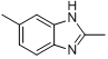 2,5-二甲基苯并咪唑;2,5-二甲基-1H-苯并咪唑;分子式结构图