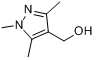 1,3,5-三甲基-4-羟甲基-1H-吡唑分子式结构图