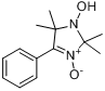 1-羟基-2,2,5,5-四甲基-4-苯基-3-咪唑啉-3-氧化物分子式结构图