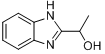 2-(1-羟乙基)苯并咪唑分子式结构图