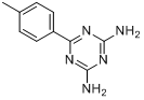 2,4-二氨基-6-(4-甲基苯基)-1,3,5-三嗪分子式结构图