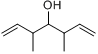 3,5-二甲基-1,6-庾二烯-4-醇分子式结构图