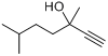 3,6-二甲基-1-庚炔-3-醇分子式结构图