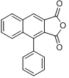 1-苯基-2,3-萘二羧酸酐分子式结构图