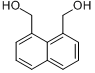 1,8-双(羟甲基)萘分子式结构图