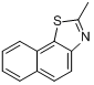 2-甲基萘并[2,1-d]噻唑分子式结构图