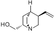 (1S,2S,5S)-)-2-(羟甲基)-5-乙烯基奎宁环分子式结构图