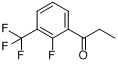 2-氟-3-(三氟甲基)苯丙酮分子式结构图