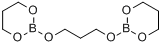 硼酸三亚甲酯分子式结构图