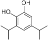 3,5-二异丙基儿茶酚分子式结构图