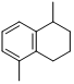 1,5-二甲基-1,2,3,4-四氢萘分子式结构图