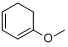 1-甲氧基-1,3-环己二烯分子式结构图