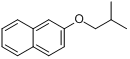 2-异丁氧基萘;2-(2-甲基丙氧基)萘分子式结构图