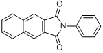 N-苯基-2,3-萘二甲酰亚胺基分子式结构图