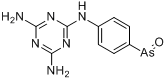 对偶砷苯基密胺分子式结构图