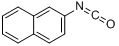 2-萘基异氰酸酯;2-异氰酸合萘;异氰酸-β-萘酯;2-萘基异氰酸酯;异氰酸-2-萘酸酯;異氰酸酯;異氰酸Α-萘酯;Β-分子式结构图