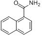 萘-1-甲酰胺;萘-1-甲酰胺;分子式结构图