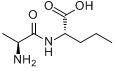 DL-丙氨酰-DL-正缬氨酸分子式结构图