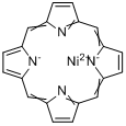 2,3,7,8,12,13,17,18-八乙基-21H,23H-卟吩镍(II)分子式结构图