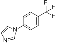 1-(4-三氟甲基苯基)咪唑分子式结构图